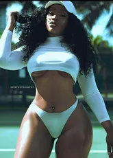sexy thick black girl